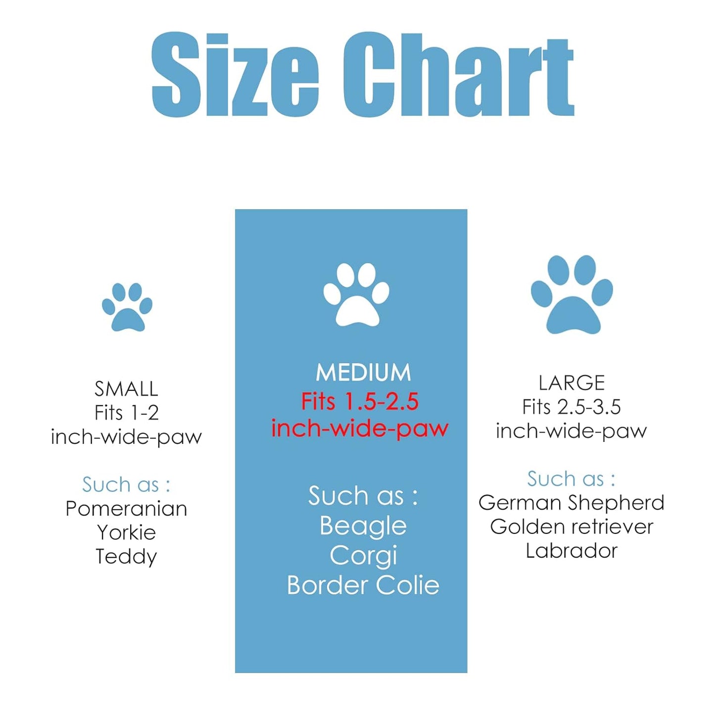 Pet Paw Cleaner for Medium Dogs (with 3 Absorbent Towels)