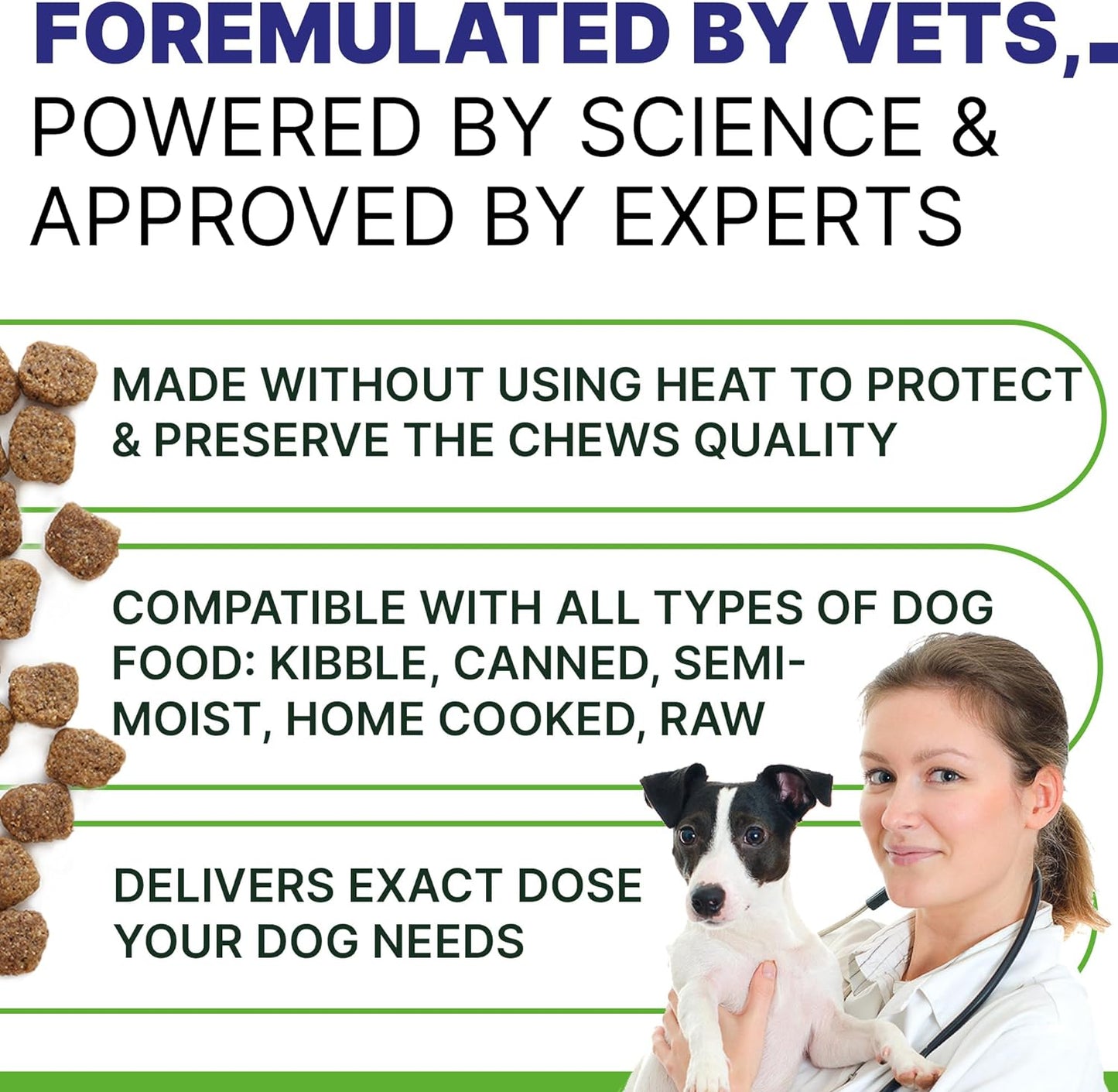 NovaPets Advanced Dog Calming Chews - Anxiety Relief Treats w/Melatonin + Valerian Root