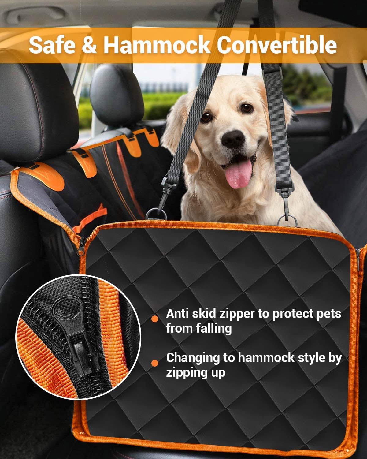 NovaPets Waterproof Dog Car Seat Cover