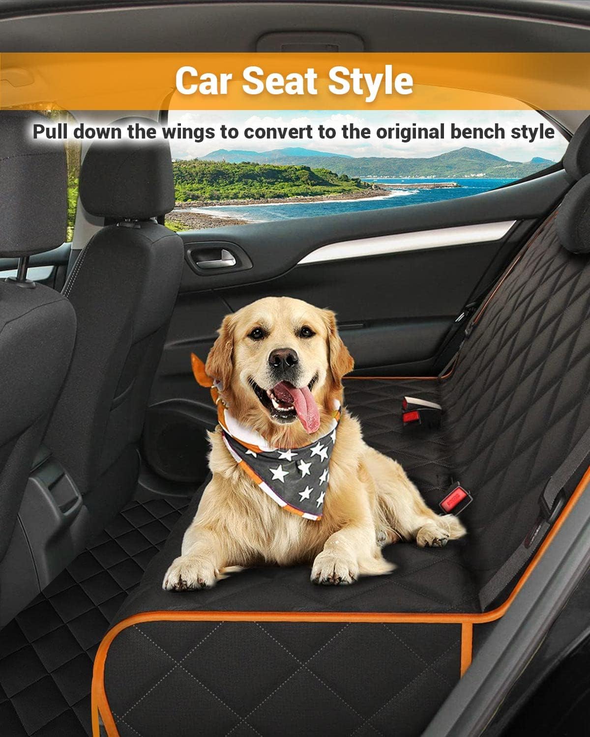 NovaPets Waterproof Dog Car Seat Cover