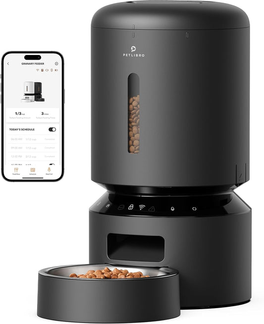 NOVAPETS Automatic Pet Feeder with Alexa, 5G WiFi