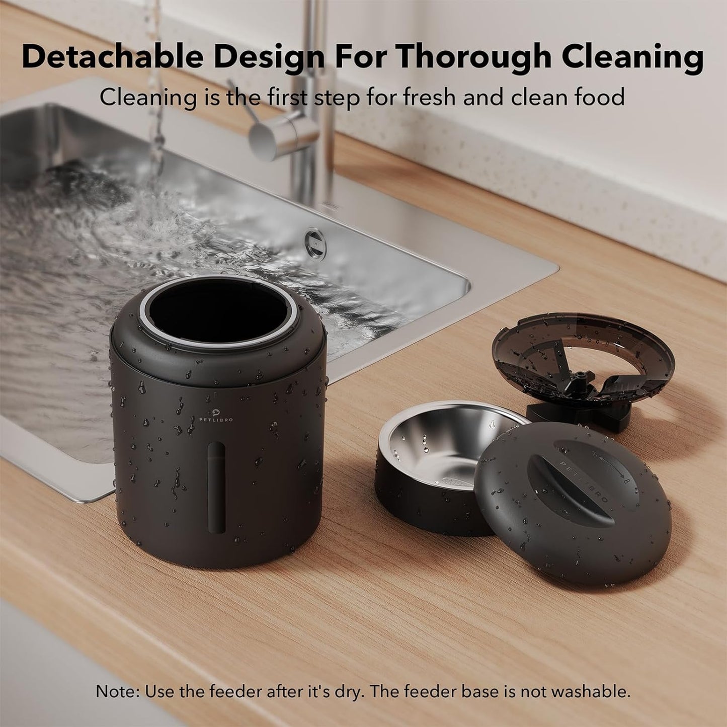 NOVAPETS Automatic Pet Feeder with Alexa, 5G WiFi