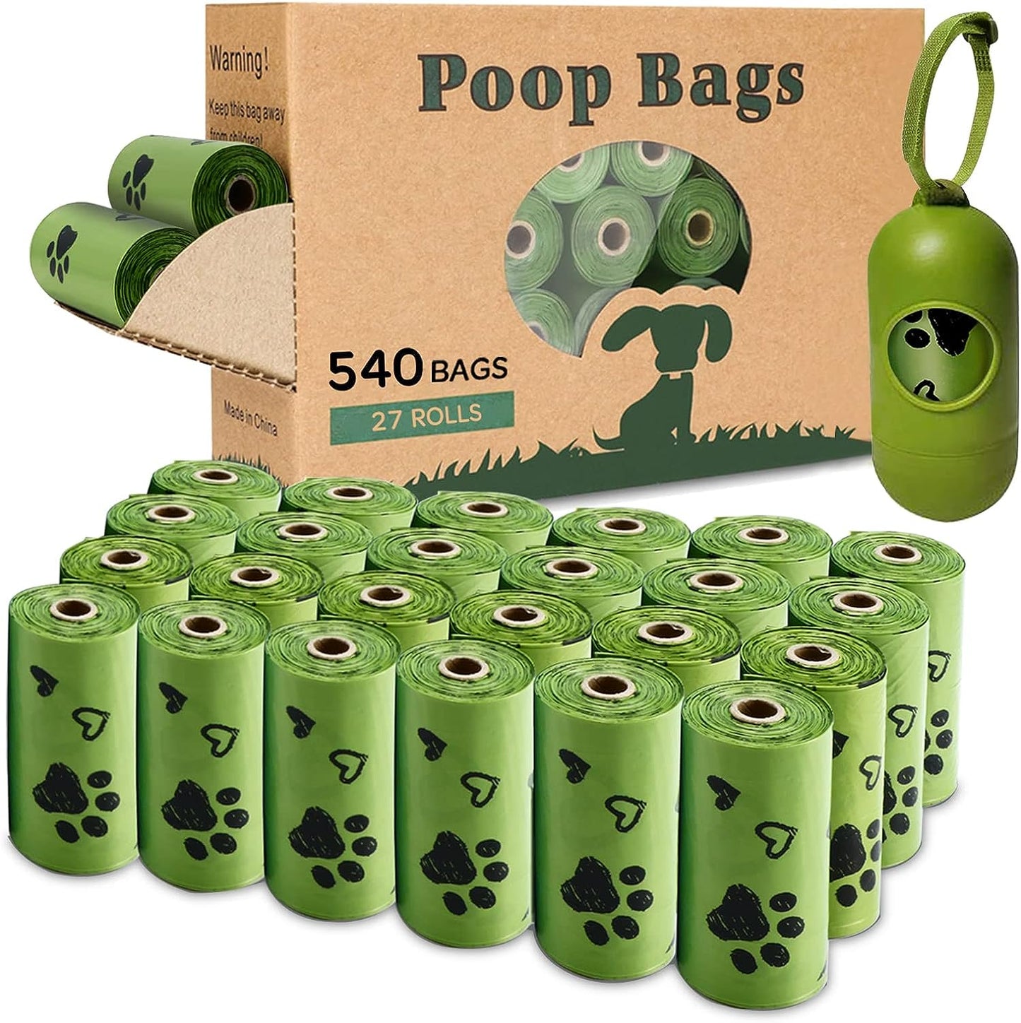NOVAPETS Biodegradable Dog Poop Bags
