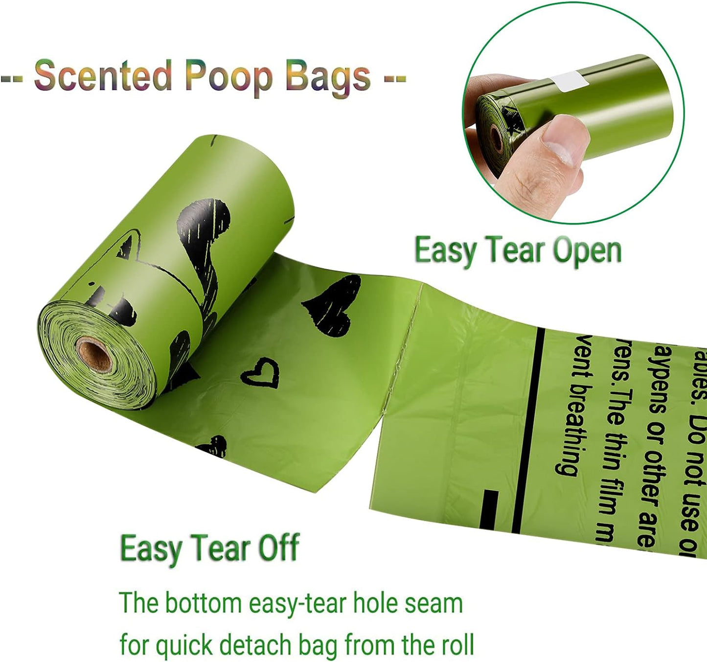 NOVAPETS Biodegradable Dog Poop Bags