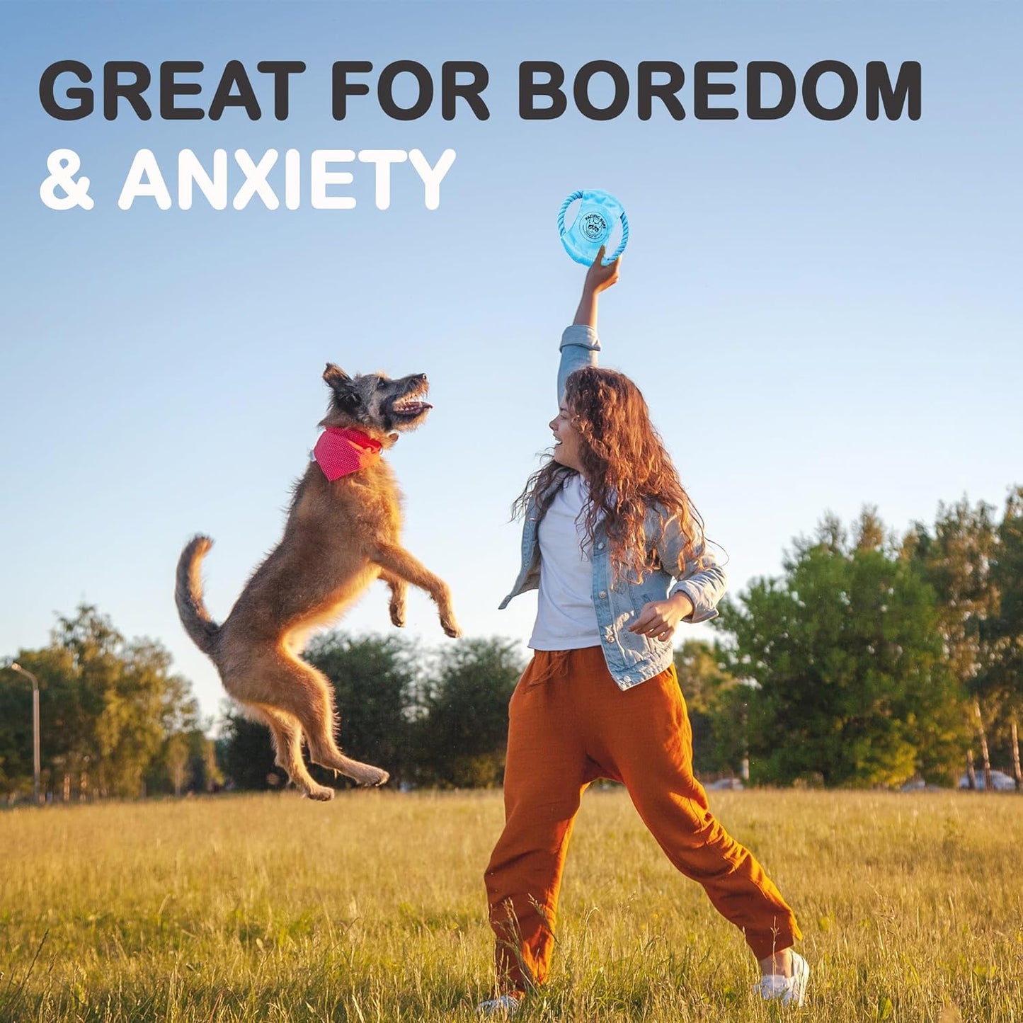 Pacific Pups 18 Piece Dog Toy Set - Plush, Rope & Chew Toys Support Non-Profit Dog Rescue