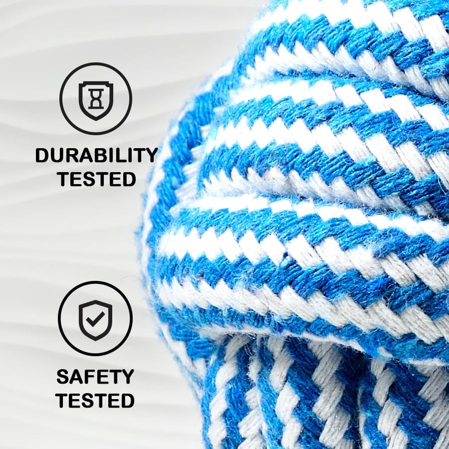 Pacific Pups 18 Piece Dog Toy Set - Plush, Rope & Chew Toys Support Non-Profit Dog Rescue